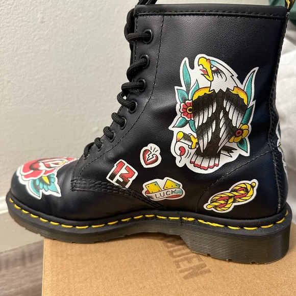 Dr. Martens Unisex Limited Edition 1460 Chris Lambert Tattoo - Picture 5 of 9